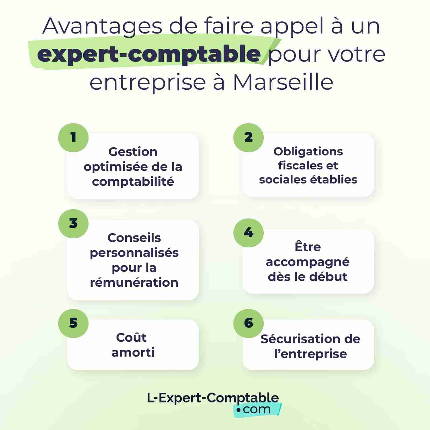 Avantages de faire appel à un expert-comptable pour votre entreprise à Marseille