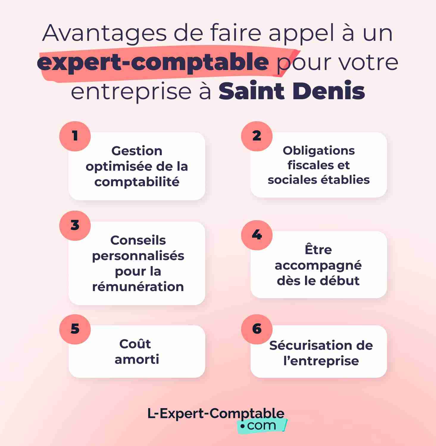 Avantages de faire appel à un expert-comptable pour votre entreprise à Saint Denis