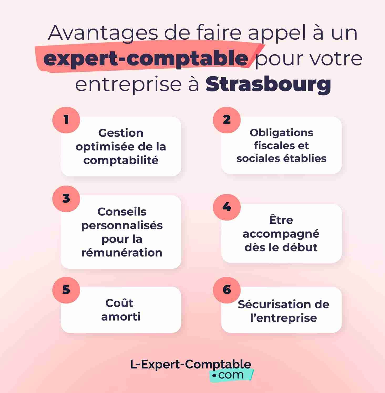 Avantages de faire appel à un expert-comptable pour votre entreprise à Strasbourg