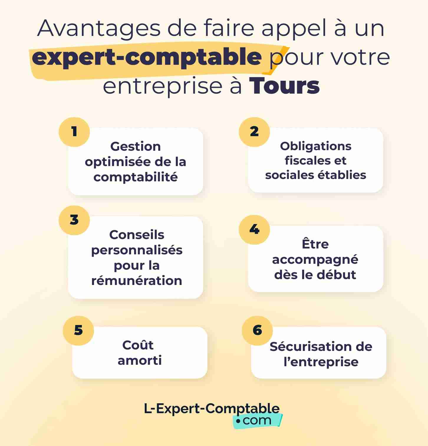 Avantages de faire appel à un expert-comptable pour votre entreprise à Tours 