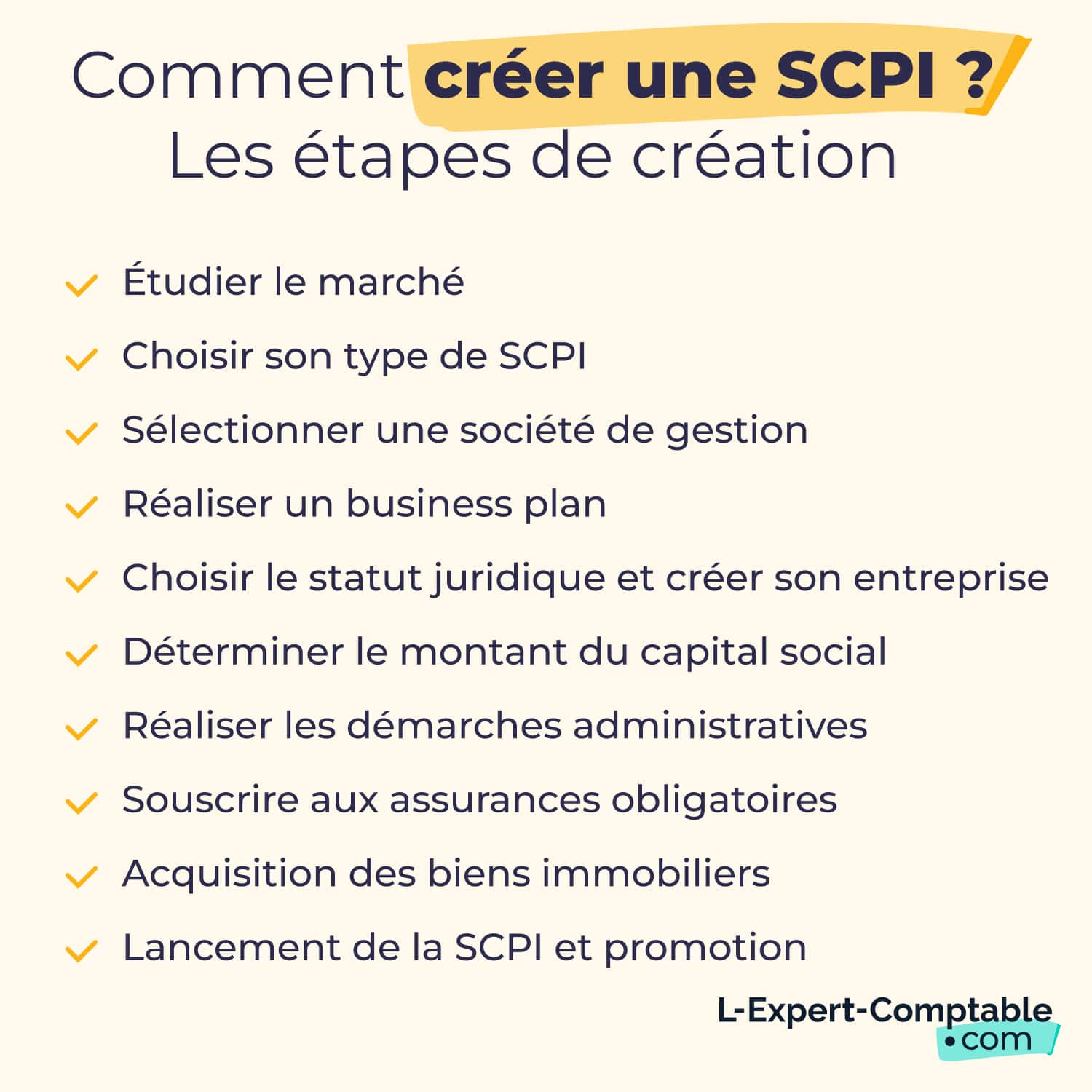 Comment créer une SCPI _ Les étapes de création 