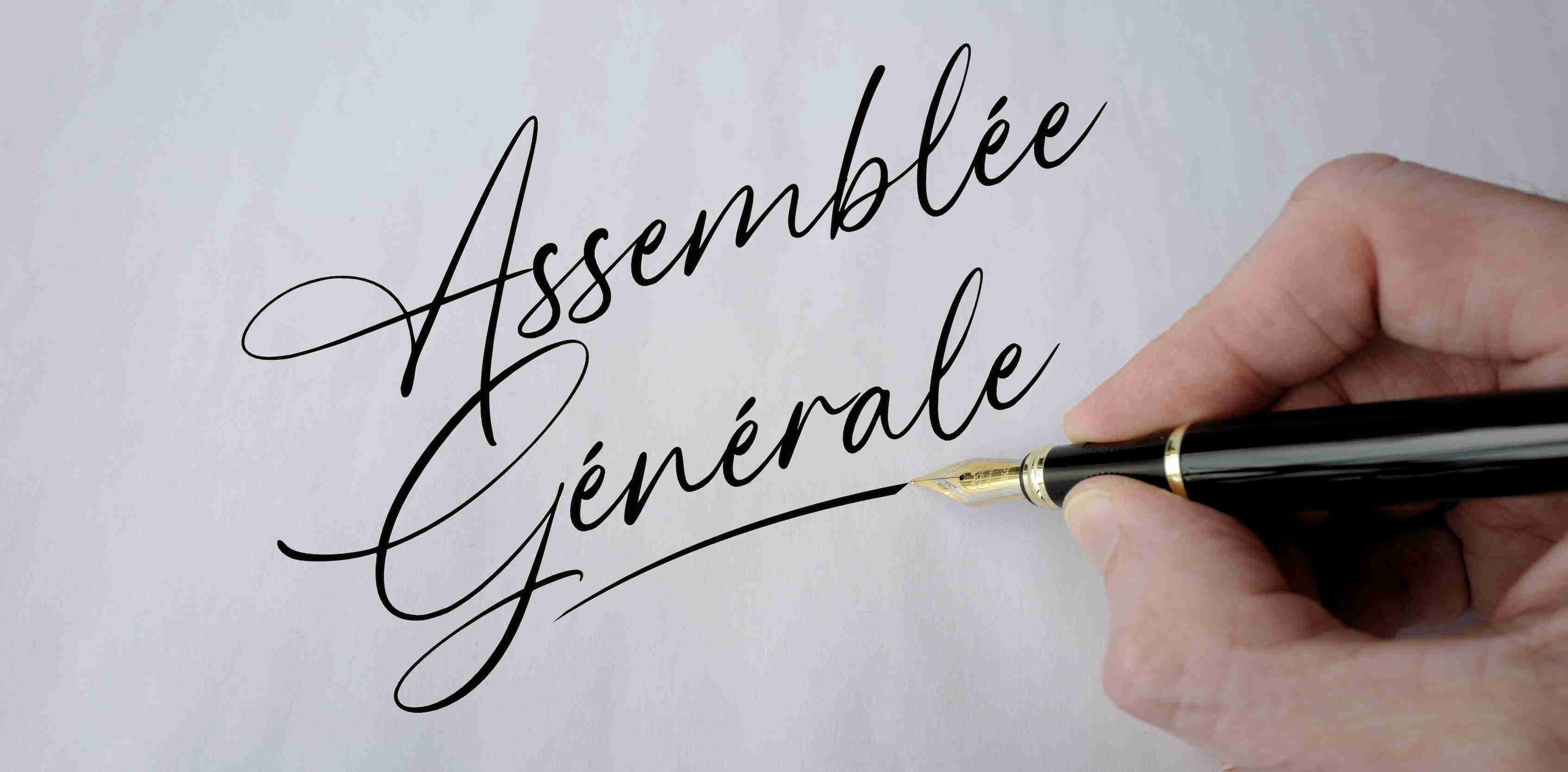 Registre des assemblées générales