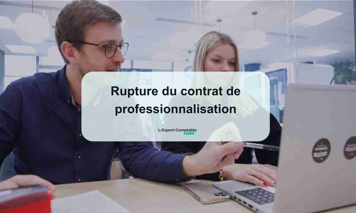 Rupture du contrat de professionnalisation